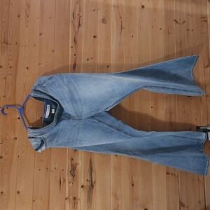 Women's Flare & Wide Leg Jeans - Light Blue